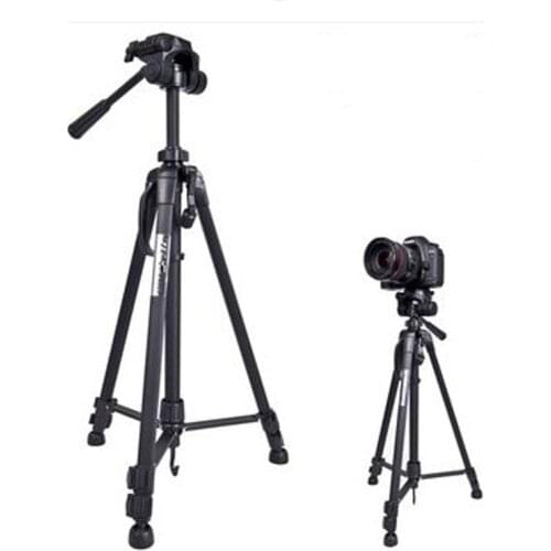 Weifeng WF3520 3-way Head Aluminium Alloy Tripod Lightweight for Camera with Bag