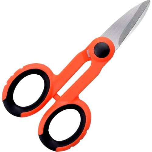 High Quality RCZ-527 Aramid Kevlar Fiber Scissorsfiber stripping pliers RCZ-527 Fiber pigtail patch cord scissors Free Shipping