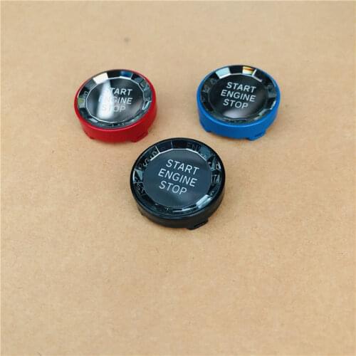 For Bmw Accessories for BMW E60 E90 E92 E87 E70 and Other E Chassis Modified Crystal One-click Start Decorative Cover Supplies