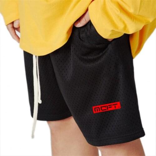 Brand Mesh Mens Workout Casual Gym Fashion Breathable Shorts Fitness Mens Bodybuilding Comfortable Quick-drying Sports Shorts