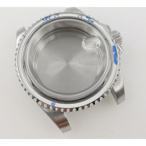 44mm stainless steel brushed case fit 6497 6498 ST 3600 Manual-winding Movement