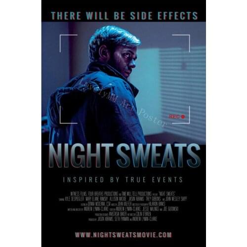 D1078 Night Sweats Movie Classic Marvellous Silk Fabric Poster Art Decor Indoor Painting Gift