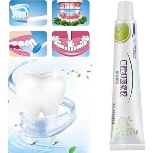 20g Mouth Ulcer Relief Gel Natural Herbal Oral Hygiene Antibacterial Cream Severe Pain Irritation Bad Breath Inflammation
