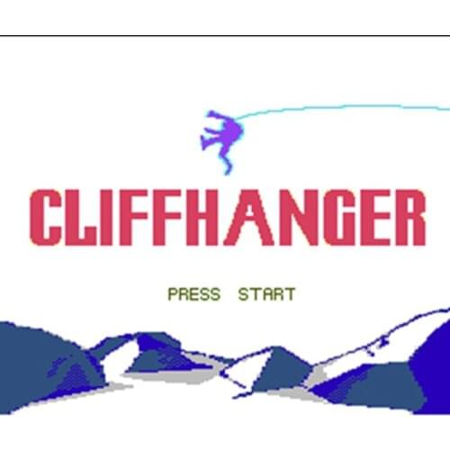 Cliffhanger 60 Pins English Version Game Cartridge for 8 Bit 60pin Game Console