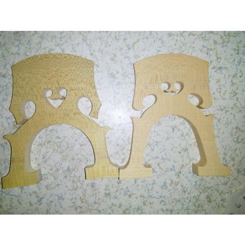 1 PC Cello Best Maple Bridge 4/4 European maple Bridge Student grade French bridge Belgium bridges