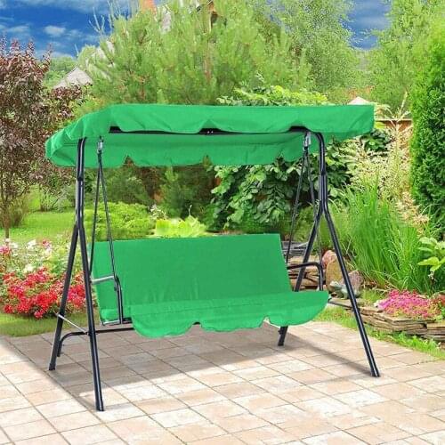 Canopy Swing Top Cover Swing Seat Cover 3 Seater Patio Swing Chair Canopy Top Cover for Garden Terrace Seat Hammock