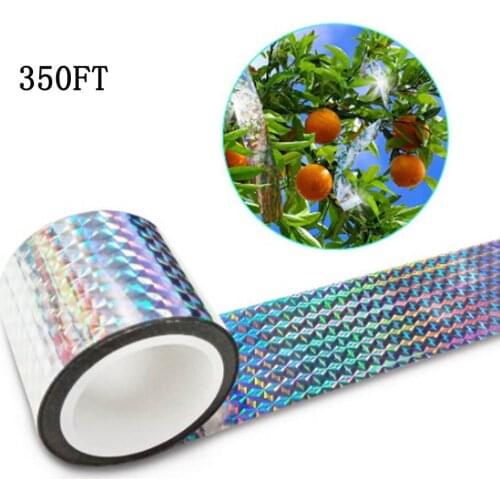 Anti Bird Tape Flash Bird Scare Tape Belt Audible Repellent Fox Pigeons Pest Repeller Ribbon Tapes for Pest Control Reject