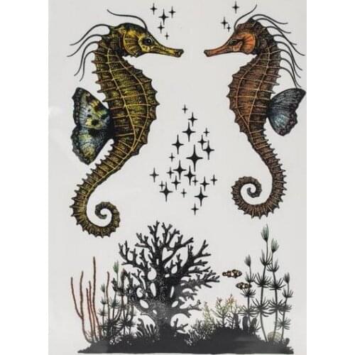 Seahorse Clear Stamp for DIY Scrapbooking/Card Making/Kids Fun Decoration Supplies A2009