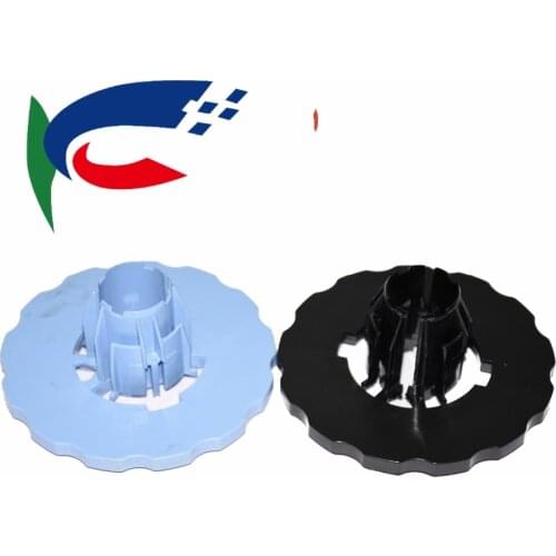1sets new Q5669-40730 END cap Spindle hub (Blue+black) for HP DesignJet T610 T770 T790 T1100 T1120 T1200 Z2100 Z3100 Z5200