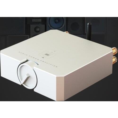 New Finished AMP35HiFi Stereo 100W+100W Bluetooth Amplifier Audio Mini High power USB Player