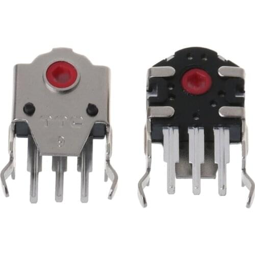 2Pcs Original TTC Mouse Encoder Mouse Decoder Highly Accurate 9mm Red Core 87HE