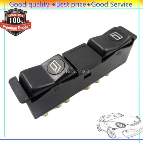 ISANCE Electric Power Window Switch Right Front Fit Mercedes Benz W123 W126 W201 0008208110 Wholesale/Retail
