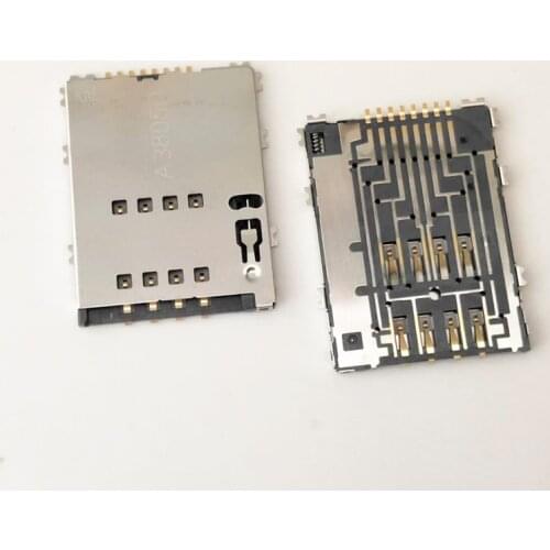 Sim Reader Sim Card Reader Holder For Samsung P5100 P7500 W899 W999 S5750 S5250 P6800 I8530 Slot Connector Module