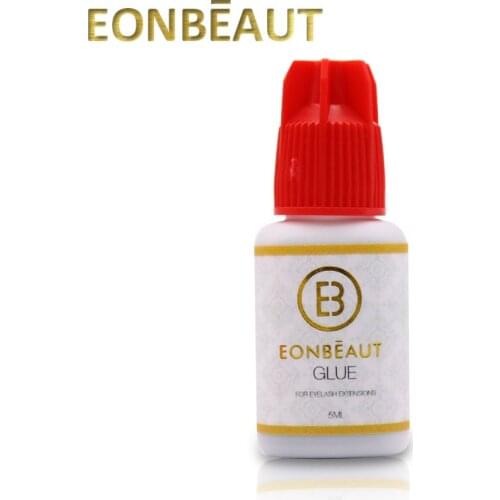 1 Bottle EONBEAUT Eyelash Glue 1 Sec Fast Drying 5ml Eyelashes Extension Glue Lashes Glue Black Retention Long Last Makeup Tools