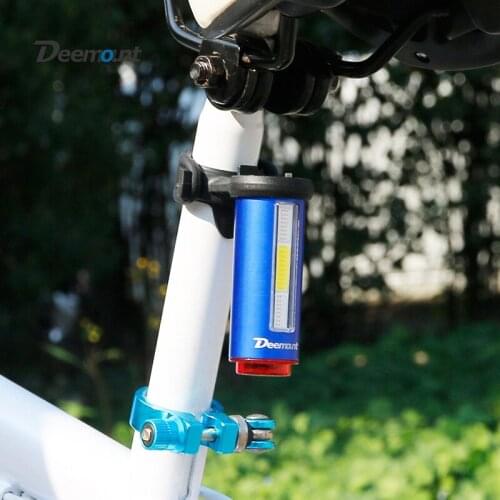 2021 Bicycle Tail Light USB Rechargeable Waterproof Mountain Bike Light Aluminum Alloy Helmet Pack Bag Light Bicycle Accessories