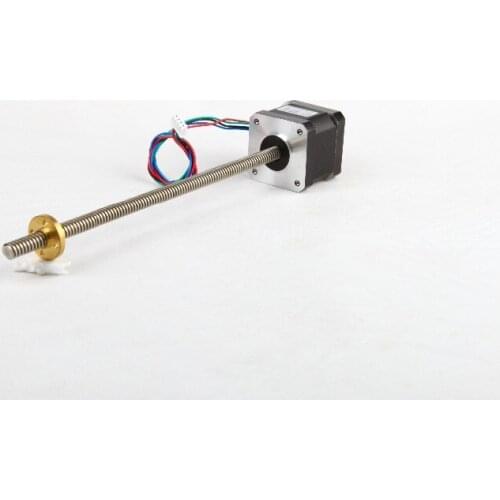 DE ship! free shipping!Wantai 1pc Nema 17 Liner motor 310mm stroke travel copper nut longscrew DIY CNC Robot 3D printer CE ROHS