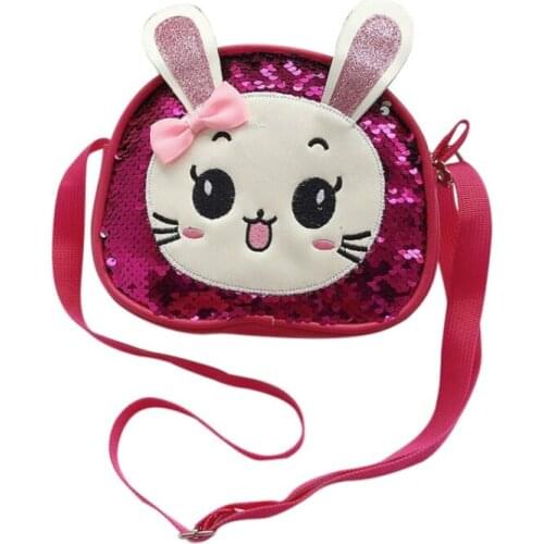 Children Bag Cute Cartoon Print Cross-body Handbag Shoulder Messenger Fashion Casual Girls Bag