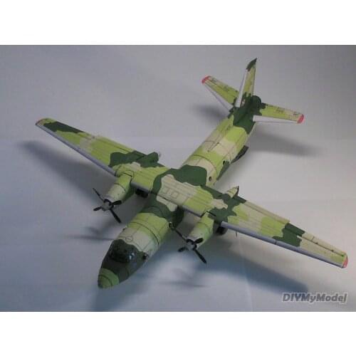 DIYMyModeI Military an 26 fighter DIY Handcraft Paper Model KIT Handmade Toy Puzzles Gift Movie props