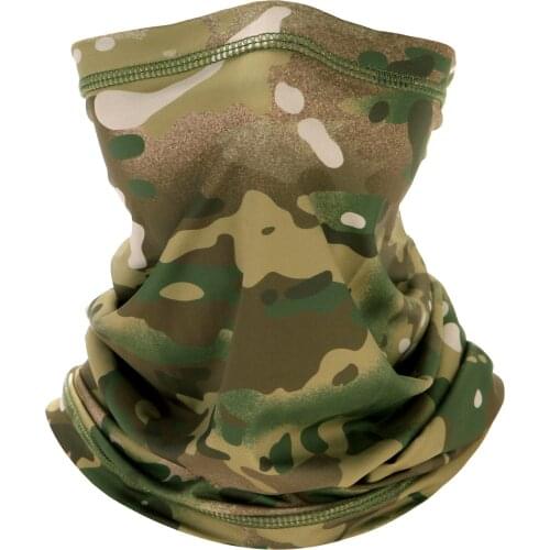 Spring Summer Outdoor Bandana Motocross Cycling Fishing Sport Breathable Face Scarf Smooth Soft Elastic Round Collar Scarf