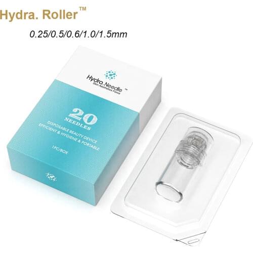 Hydra Roller needle HN20 gold derma stamp Titanium needle Tips For Micro Stamp Therapy Skin Care Anti Aging Serum beauty tools