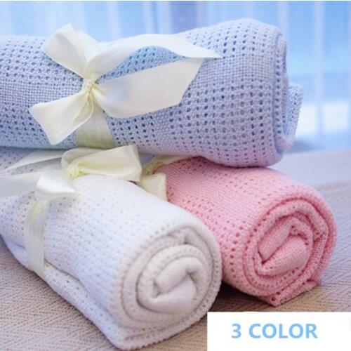 Baby Blanket Cotton Super Soft Kids Blankets Newborn Swaddle Infant Wrap Bath Towel Girl Boy Stroller Cover Inbakeren
