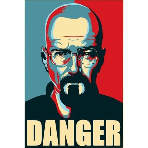 Breaking Bad BreakingBad White Pink TV Show Art Film Print Silk Poster Home Wall Decor 24x36inch