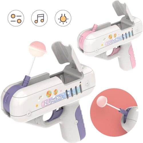 Candy Storage Box Gun Christmas Lollipop Men and Women Friends Holiday Gifts Childrens Toys