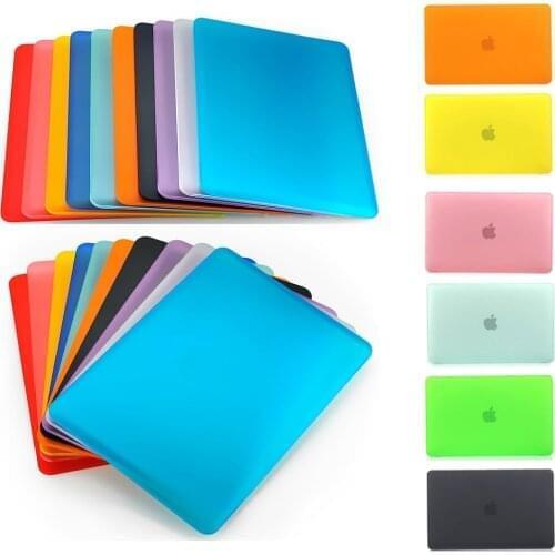 Matte/crystal,Laptop Case For Macbook Pro Retina Air 11 12 13 15, for mac Air 13 A1466 A1932,2019 New pro 13.3 15 16 shell cover
