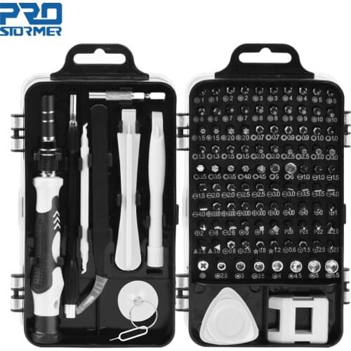 115 in 1 Screwdrivers Set Hand Tools Magnetic Torx Hex Bit Screw Driver Phone/Computer Repair Multitools Kit by PROSTORMER