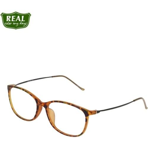 REAL Fashion Classic Optical Glasses Men Women Glasses Frame TR Brand Design Myopia Glasses Prescription Reading Glasses Unisex