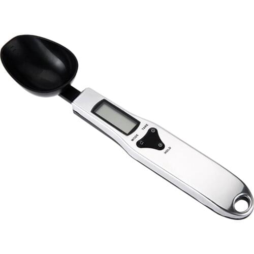 NEW 500g/0.1g Portable Digital Kitchen Scale Measuring Spoon Weight Gram Ounce Scoop Kit Electronic Food Scale Balance Tool LCD