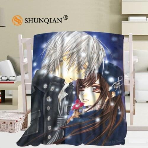 Custom Kiryuu Zero Pattern Travel Blanket Home TV Casual Relax for Family Soft Fluffy Warm Blanket