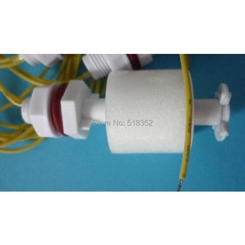 Water Level Switch Plastic 28 x 61mm with Two Wires L350mm for Sodick WEDM-LS Wire Cutting Machine Parts