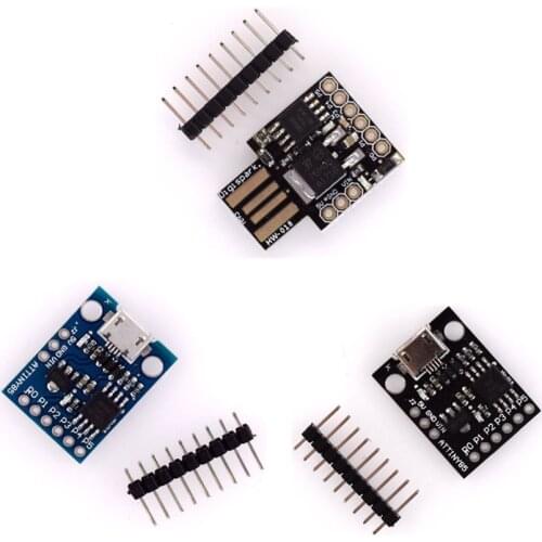 TINY85 Blue Black Digispark Kickstarter Micro Development Board ATTINY85 module for arduino IIC I2C USB