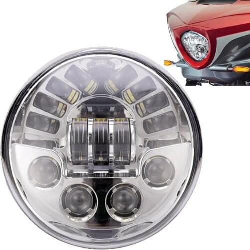 Motorcycle LED Headlight For Street Rod - VRSCR V-Rod - VRSCA V-Rod - VRSCAW V-Rod - VRSCB 2002-2016