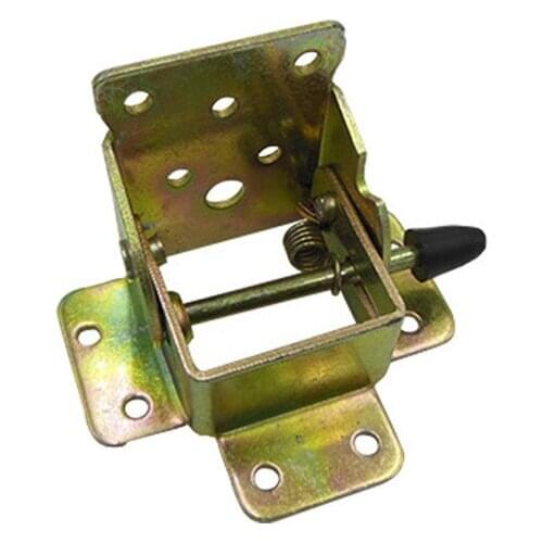 4pcs Iron Folding Table Leg Brackets Foldable For Table Chair Extension Tables Foldable Self Locking Fold Feet Furniture Hinges