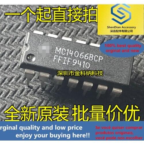 10pcs only orginal new MC14066BCP in-line DIP14 counter IC chip brand new imported original authentic