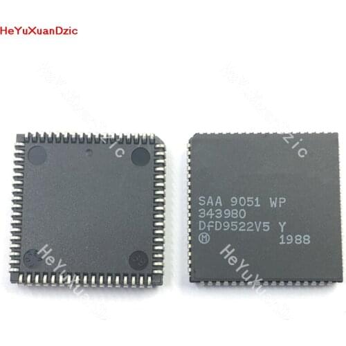 3Pcs/Lot SAA9051WP SAA9051 TV decoder chip PLCC-68 New Original Product