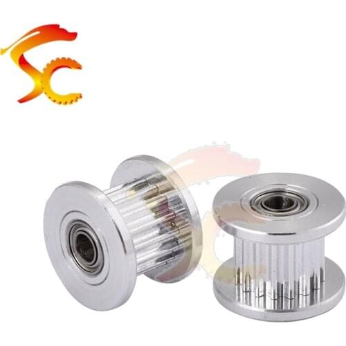 5PC 3D printer GT2 Timing Pulleys 16 Teeth Pulley Timing Gear Bore 3mm For 2GT belt Width 6mm Automatic equipment accessories