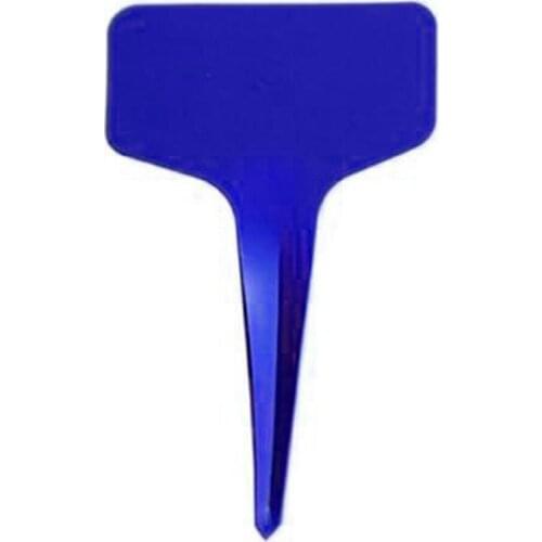 50pcs Nursery Garden Gray Plastic Plant T-type Markers Plant Tags Nursery Garden Labels B99