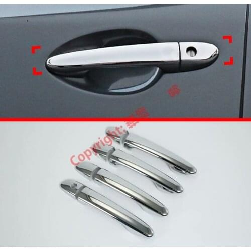 ABS Chrome Car Decoration Door Handle Cover Trim Molding For Mazda CX-5 2017 2018 2019