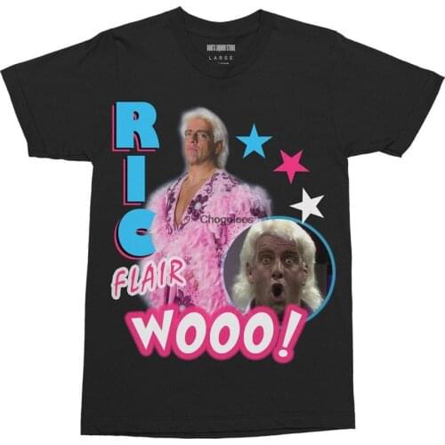Ric Flair Wooo Black Tee