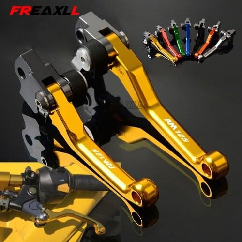For Suzuki RM125 RM 125 1996-2008 CNC Motorcycle Pivot Brake Clutch Levers Dirt Bike Motocross Off-Road RM125 Hanadle Levers