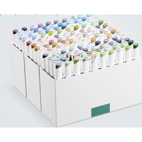 Sta Double Head Markers, Alcohol oil Markers,40 80 120 160 200 color Count, professional hand painted design set Art Suppplies