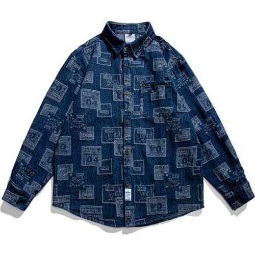 Мужские джинсовые рубашки EMAIGI China At AliExpress