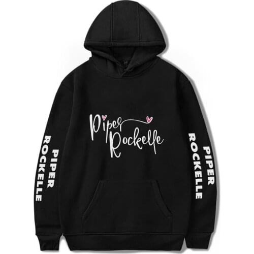 Print 2020 Piper Rockelle Merch Men And Women Hoodies Casual Pullover Streetwear Sweatshirt Piper Rockelle Cool Tracksuit