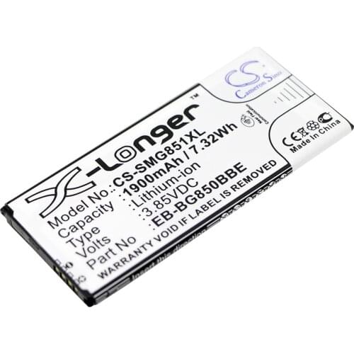 Cameron sino1900mAh battery for SAMSUNG Galaxy Alpha Galaxy Alpha LTE-A SM-G850 SM-G8508 SM-G8508S SM-G8509v SM-G850A SM-G850F