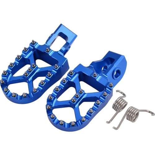 Footrest Foot Pegs Rest For Husqvarna TE FE TX FX FS TC FC 85 125 150 200 250 300 350 450 501 2017 2018 2019 motorcycle Footpegs