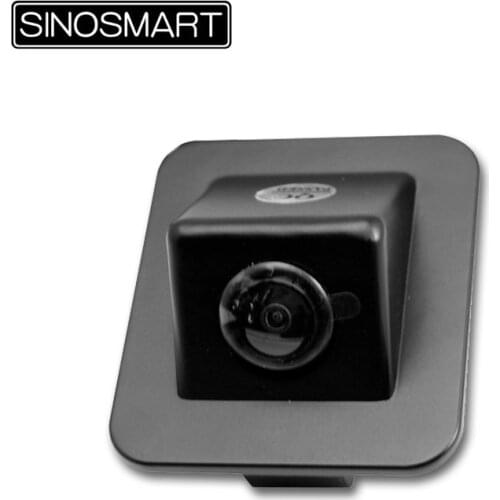 SINOSMART In Stock High Quality Rearview Parking Camera for Hyundai Elantra Install in Factory Original Camera Hole Mirror Image