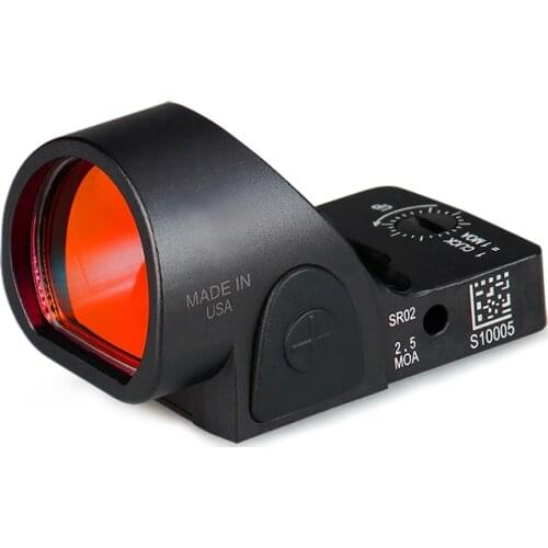 Tactical SRO 2MOA Mini Red Dot Metal Scope Glock Accessories For Optics Hunting Shooting OS2-0130A